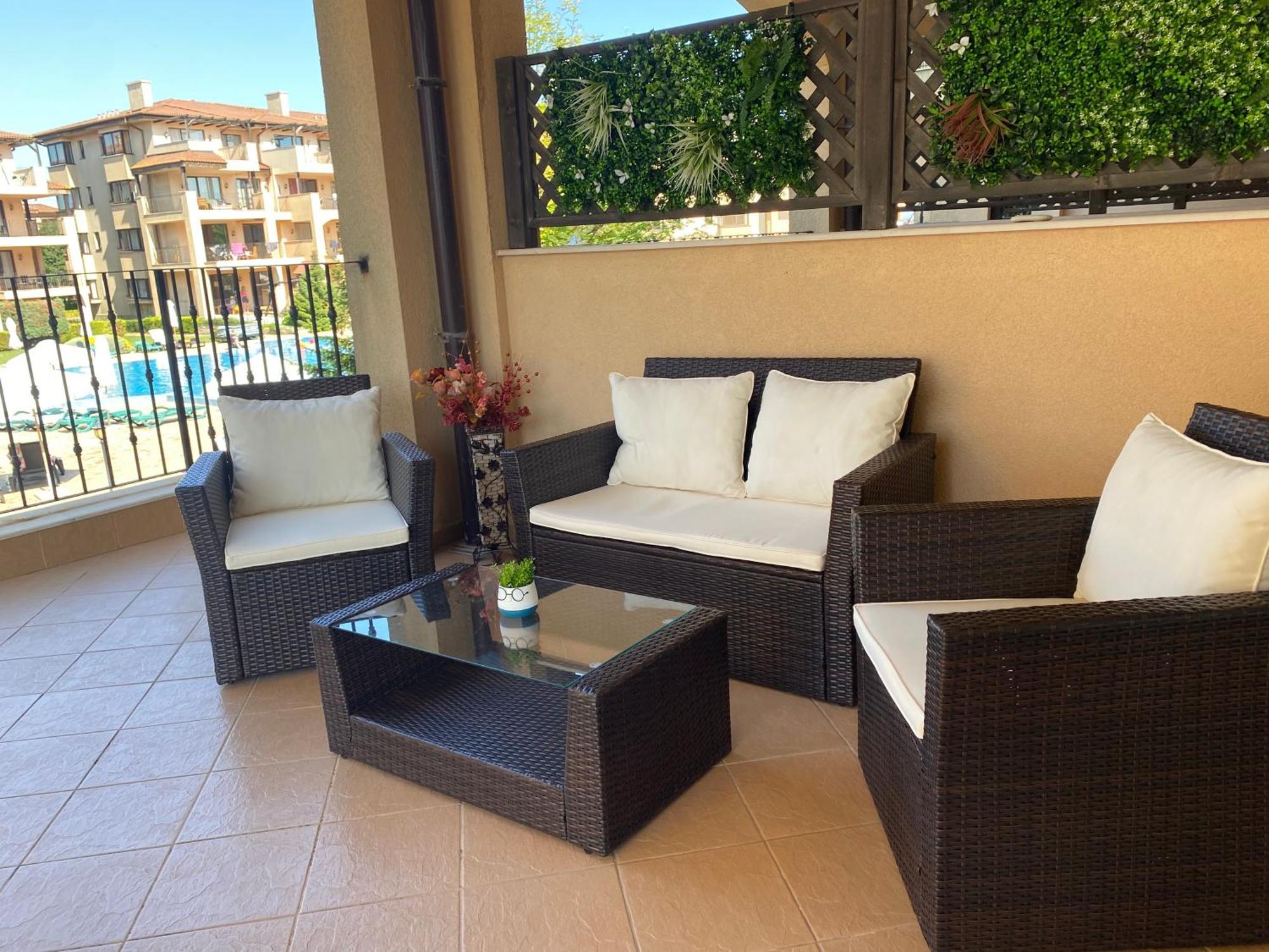 Sea View & Infinity Pool Apartments In Kaliakria Resort Balchik Exterior foto